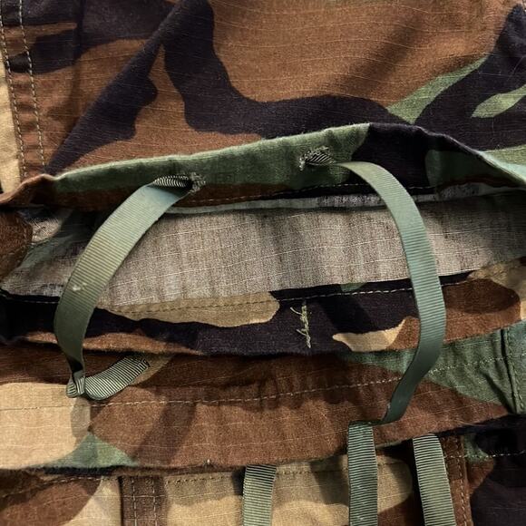 Trousers, Hot Weather, Woodland Camouflage Pattern, Combat. Size Large Long - Picture 10 of 11